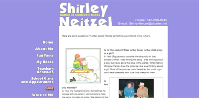shirleyneitzel.com screenshot